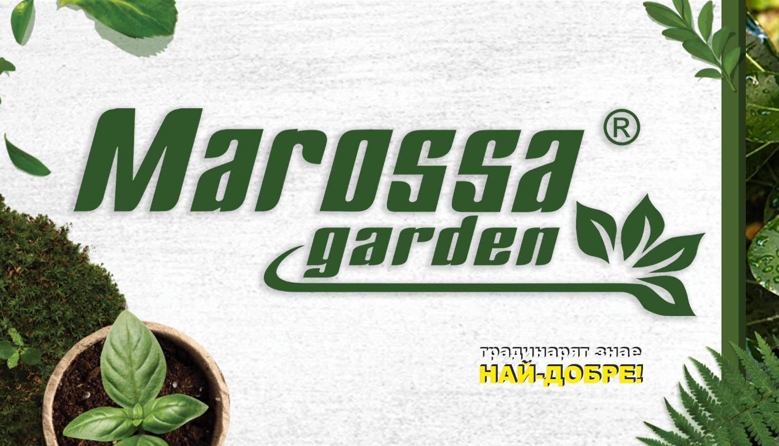 Създай градината, за която мечтаеш с Marossa Garden