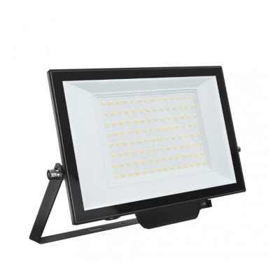 LED Прожектор, Черен, 100W 6500K IP65, HERO LIGHTEX