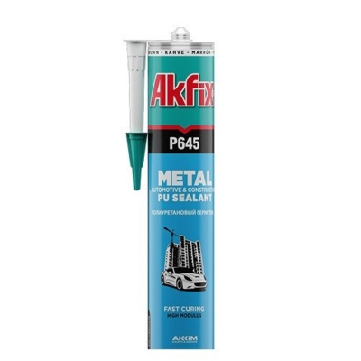 Уплътнител Полиуретанов AKFIX P645, 310 ml, Автомобилен, Бял
