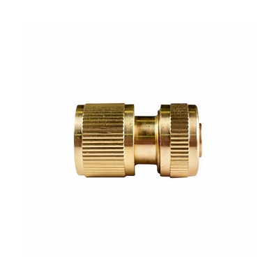 Накрайник за маркуч 3/4" със стопер, месинг, TG/400404