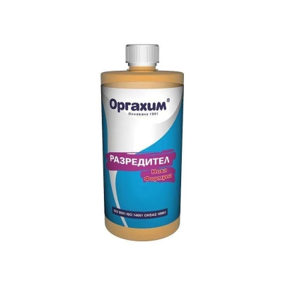 Разредител, 900мл - ОРГАХИМ