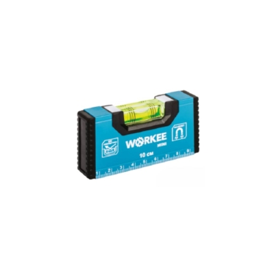 Нивелир WORKEE Pro Line, Алуминиев, 10 см, Мини, с Магнити