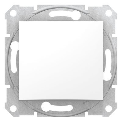 Ключ Сх. 1 Еднополюсен Бял Schneider Electric Sedna SDN0100121