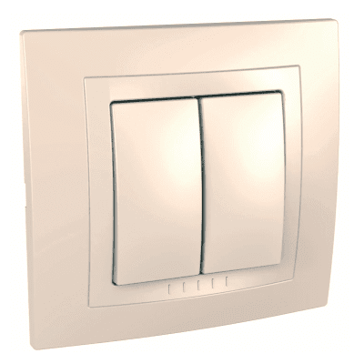 Ключ Сх.5 Unica Basic крем Schneider Electric MGU10.211.559D