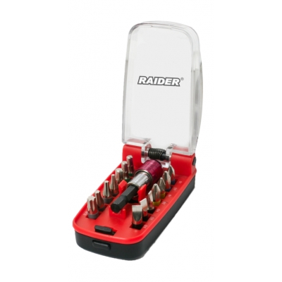 Комплект накрайници с магнитен държач и бърз захват Raider 15 бр. 1/4" RD 158903