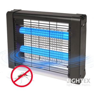 Лампа против насекоми LED 2W UV за 40 кв.м. Lightex 295x65x245мм, инсектицидна лампа