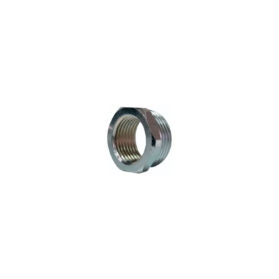 Нипел 1/2"-3/8", Cr/Ni, Намалител, ВРН, Хром