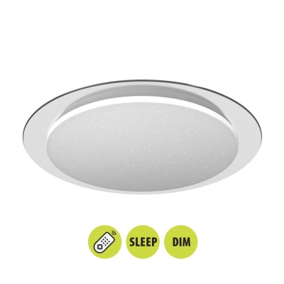 ЛЕД Плафон ATHENA Димируем, Дистанционно, 36W, 3000K - 6400K, ф463 LED