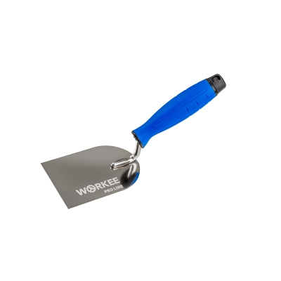 Мистрия 80 мм WORKEE Pro Line, Инокс, Двукомпонентна дръжка