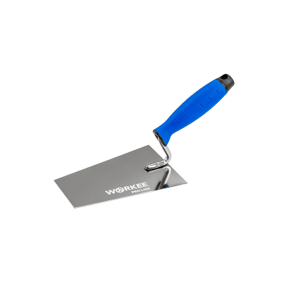 Мистрия 140 мм WORKEE Pro Line, Трапец, Инокс, Двукомпонентна дръжка