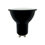 ЛЕД ЛАМПА 7W 6500K GU10 ЧЕРНА PLASTIC CW LIGHTEX