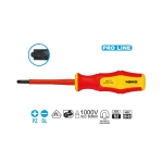 Отвертка Кръстата 1000V | Изолирана S2 WORKEE PRO LINE – професионален електроинструмент