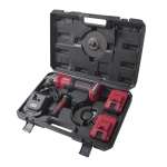Акумулаторен ъглошлайф Raider Industrial RDI-AGB61 R20, 20V, 125 мм, 2x5Ah, безчетков, куфар, RD 021106