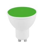 ЛЕД ЛАМПА 6W GU10 ЗЕЛЕН LASTIC LIGHTEX