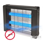 Лампа против насекоми LED 2W UV за 40 кв.м. Lightex 295x65x245мм, инсектицидна лампа