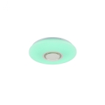 LED музикален плафон 36W 3000K-6500K+RGB ф340 Bluetooth Lightex
