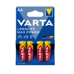 БАТЕРИЯ VARTA LR6 AA MAX POWER, УСИЛЕНИ АЛКАЛНИ
