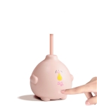 ЛЕД Настолна лампа, USB зареждане, 2 режима светлина, LED 3W, Круша TYX8043 Розов