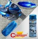 Спрей Боя с метален ефект Шампион, Син 400мл Champion Color