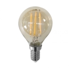 ЛЕД Крушка FILAMENT 4W 220V E14 G45 Gold 2200K, LED Лампа