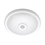 ЛЕД Плафон със Сензор за Движение 360', 12W, 4000К, 1-6м, PC, LED, за Таван