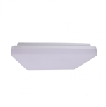 ЛЕД Плафон ZIZU II, Квадрат 28 см, 24W 4000K, 1920lm IP54, Бял LED