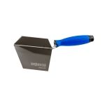 Мистрия 120х75 мм WORKEE Pro Line, Външна, Инокс, Двукомпонентна дръжка