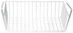 Кошница за Кухня, Офис, за Под рафтове, 40х24,5х14 см, цвят Бял