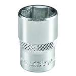 Вложка шестостенна 1/4" x 10 мм, къса Topmaster Professional ТМР 330442
